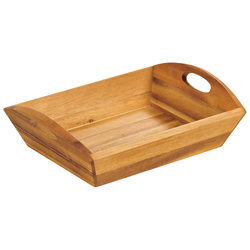 Akácfából készült kenyértartó, 31,5 x 23 cm, Kesper