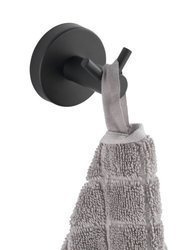 Törölköző Fogas BOSIO, fekete, WENKO