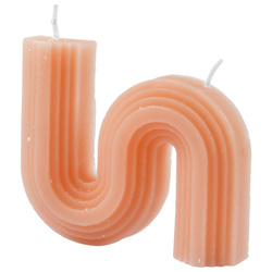 Hullámformájú díszgyertya ARTY