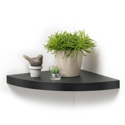 Függőleges sarokpolc MDF-ből