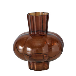 Domború üveg váz MAHONI, 20 cm