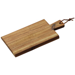 Tálca snackek tálalásához, akáciából, Kesper, 45 x 22 x 1,5 cm