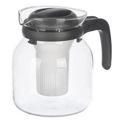 Üvegkancsó kávé és tea infúzióval, 1,2 l