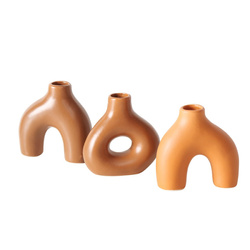 METTY vázakészlet, 10 cm, kézzel készült, 3 db.