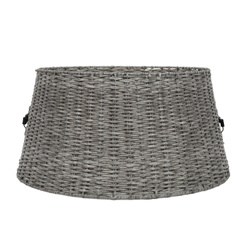 Karácsonyfatalp takaró, 50 x 25 cm, rattan hatású