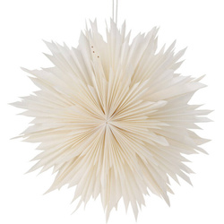 Karácsonyi dísz az ablakra, papírból készült csillag, 50 cm