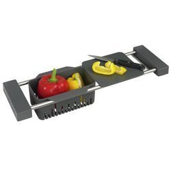 Zöldségszárító vágódeszkával CAMI, teleszkópos, 2 az 1-ben, WENKO