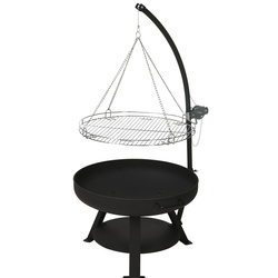 Kerti kandalló ráccsal, Ø 60 cm