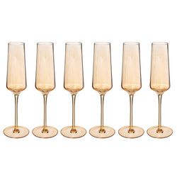OLGA pezsgőspoharak, 6 darab