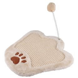 Macska kaparó, tappancs alakú pom-pommal, 35 x 35 x 23 cm