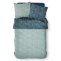 Kétoldalas pamut ágynemű, 220 x 240 cm, növényi minta