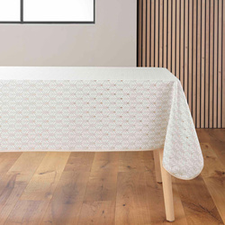 Négyzet alakú asztalterítő fényes mintával, 145 x 240 cm