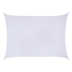 Napernyő, téglalap alakú, teraszi, 4 x 3 m, fehér