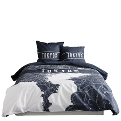 Pamut ágynemű, 220 x 240 cm, 2 párna, JAVA