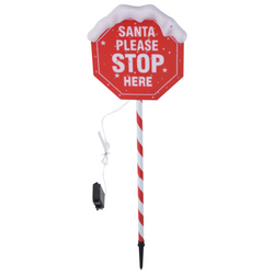 Jel a Mikulásnak, kültéri fénydísz, 105 cm