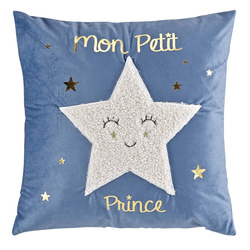 Gyerekpárna, velúr, 40 x 40 cm