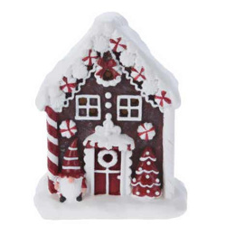 Mézeskalács házikó figura, 10 cm