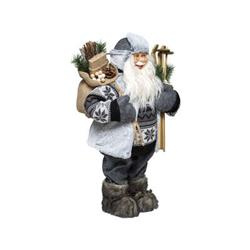 Szent Miklós figura sílécekkel