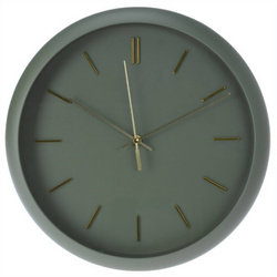 Modern falióra, arany mutatók, Ø 31 cm