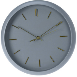 Modern falióra, arany mutatók, Ø 31 cm