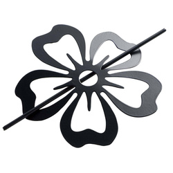 Virág függönycsipesz, 1 darab