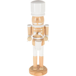 Dekoratív diótörő, fából, 25 cm