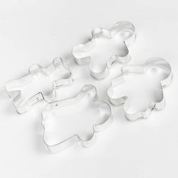 Süteményformák készlete, kis figurák