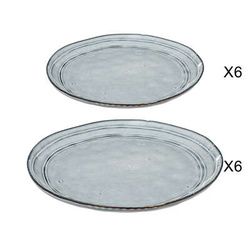 VIRÁG tányérkészlet, 12 db.