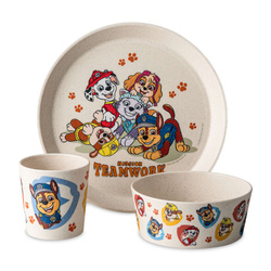 Gyerek étkészlet: tányér, tálka, bögre CONNET Kutya Őrség, KOZIOL