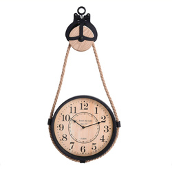 Ipari falióra zsinóron, Ø 33 cm