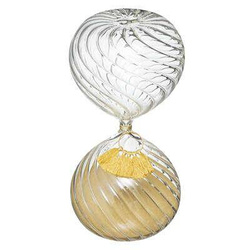 Üvegszandál, 18,5 cm hosszú, farkakkal.