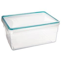 Étel tároló edény fedéllel, műanyag, 3,75 L