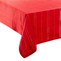 Pamut LUREX terítő, 140 x 240 cm, piros