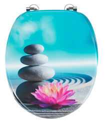 Zen WC-deszka, MDF, 42,5 x 36 cm