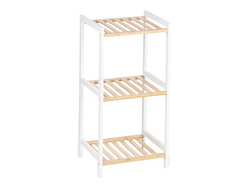 Keskeny bambusz polc SQUARE, 35 x 30 x 70 cm