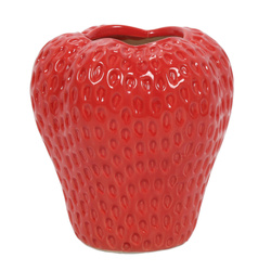 MUZ kerámia váza „eper”, 16 cm