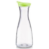 Üveg kancsó hideg italokhoz, üveg, 900 ml, zöld