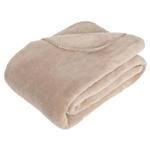 Meleg takaró 180 x 230 cm, bézs színű