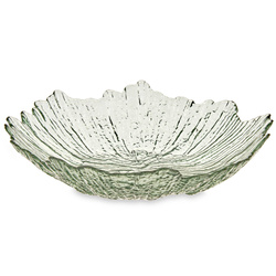 Díszes mély tányér organikus formában, Ø 22 cm