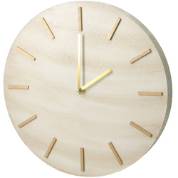 Minimalista falióra SUM, márvány mintával, Ø 30 cm