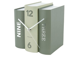 Könyv óra, 20 x 20 x 15 cm