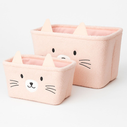 Plüss játékkosárkák NIMI, 2 darab