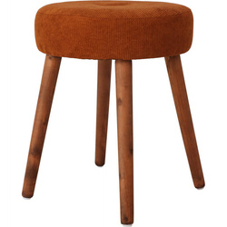 Puhával borított, 35 x 45 cm-es puha ülésű puff