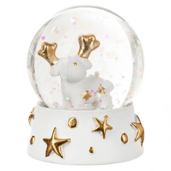 Hógömb állatkával, Ø 4,5 cm