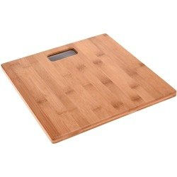 Fürdőszobai mérleg, elektronikus, bambusz, 30 x 30 cm