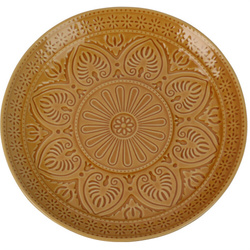 Kerámialap barázdált mintával, Ø 26,5 cm