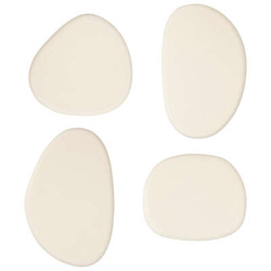 Organikus formájú KAREN falitartók, 4 akasztóval