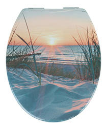 Sunset WC-ülőke, Duroplast, 45 x 37,5 cm, Allstar