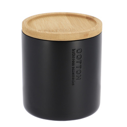 SAVA vattapamacs tartó, bambusz fedél, Ø 9,5 cm