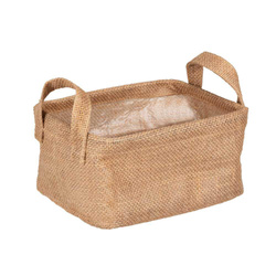JUNA tárolókosár fogantyúkkal, 100% juta, WENKO
